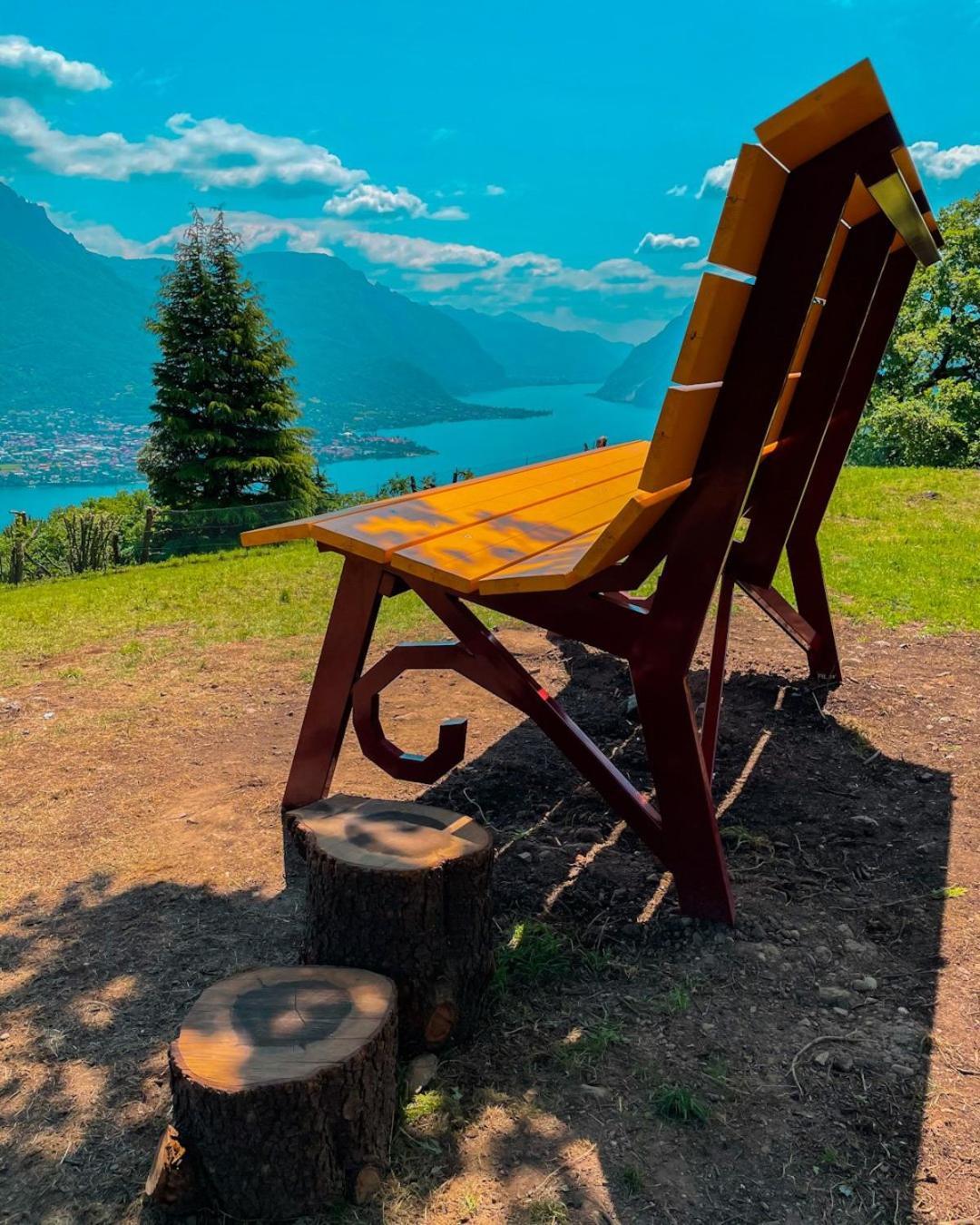 La Casa Di Tina - Civenna Villa Bagian luar foto