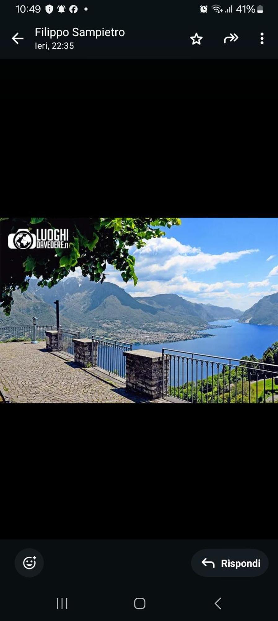 La Casa Di Tina - Civenna Villa Bagian luar foto